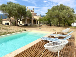 Mas Provençal Privé avec Piscine sans vis à vis en plein Cœur du Luberon